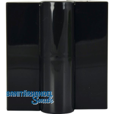 Trennwand-Aufschraubband Kunststoff schwarz, rechts