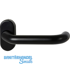 FSB FH-Rahment�rdr�cker 97 0625 Hochhaltefeder ovale Rosette Alu tiefschwarz