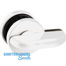 Trennwandverriegelung mit �berwurfriegel, wei�