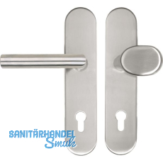 SH-Wechselgarnitur GEHRUNG - auf Schild PZ88, ohne Kzs., Edelstahl, RC2