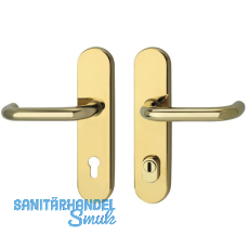 SH-Dr�ckergarnitur HARMONIE - auf Schild PZ88, mit Kzs., messingf�rbig