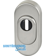 FSB Sicherheitsrosette 73 3249 oval PZ mit Kernziehschutz, Edelstahl matt FSB Sicherheitsrosette 73 3249 oval PZ mit Kernziehschutz, Edelstahl matt