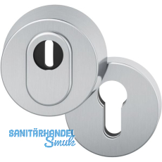 FSB Sicherheitsrosette 73 7393 rund, PZ, Edelstahl matt