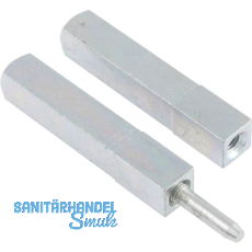 Dr�ckerstift GEOS 247V geteilt, LI 50 x LA 50, VK: 8,5/9/8,5 mm, Stahl verzinkt