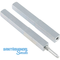 Dr�ckerstift GEOS 247V geteilt, LI 80 x LA 80, VK: 8,5/9/8,5 mm, Stahl verzinkt