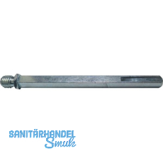 GRUNDMANN Wechsel-Drehstift GEOS 242 PR, 150 mm, VK 8,5 mm, M 12, verzinkt