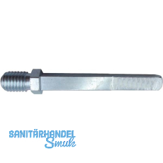 Wechselstift Nr. 4/3, M12, 90 mm, Achsialbohrung, VK: 8,5/8, blau verzinkt