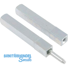 Dr�ckerstift GEOS 247V geteilt, LI 60 x LA 60, VK: 8,5/9/8,5 mm, Stahl verzinkt