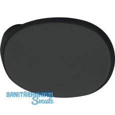 MARCHESI Türknopf gekröpft oval, 51 x 81 x 47, Edelstahl schwarz matt MARCHESI Türknopf gekröpft oval, 51 x 81 x 47, Edelstahl schwarz matt