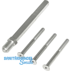 SH-Befestigungsset, Wechselstift und Schrauben, TS 105-115, Stahl verzinkt