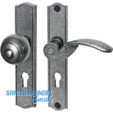 Sicherheits-Wechselgarnitur STUBAI PZ88, links, verzinkt schwarz hell passiviert Sicherheits-Wechselgarnitur STUBAI PZ88, links, verzinkt schwarz hell passiviert