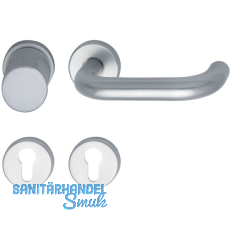 FH-Wechselgarnitur 1754/D6K - Rosette PZ, VK 8,5, TS wahlweise, silber eloxiert