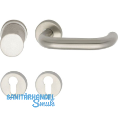 FH-Wechselgarnitur GEOS 1754/D6K FH-auf Rosette PZ, VK 8,5, Edelstahl