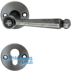 SCH�SSWENDER Dr�ckergarnitur SIEGFRIED - auf Rosette PZ, schwarz verzinkt