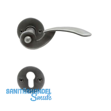 SCH�SSWENDER Dr�ckergarnitur ELITE - auf Rosette PZ, schwarz verzinkt