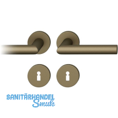 FSB Dr�ckergarnitur 12 1076 ASL auf Rosette BB, mittelbronzefarbig