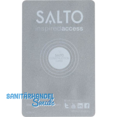 SALTO Mifare 1K Constructions-Card kontaktlos Kunststoff grau