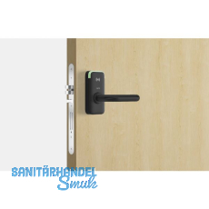 SALTO Rosettenbeschlag XS4 Mini EM150UFH VK 9 mm TS 57-70 mm U-Dr�cker schwarz