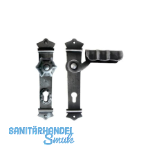 Sicherheits-Wechselgarnitur URBAN PZ88, rechts, schwarz passiviert lackiert