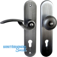 Sicherheits-Wechselgarnitur TOSKANA PZ92, links, verzinkt geschw�rzt