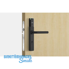 SALTO Langschildbeschlag XS4 One EM752W, PZ88, VK 8 mm,IP53,TS 38-60mm,schwarz SALTO Langschildbeschlag XS4 One EM752W, PZ88, VK 8 mm,IP53,TS 38-60mm,schwarz