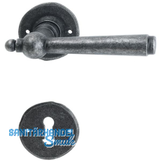 HALC� Dr�ckergarnitur FULP - auf Rosette BB, TS-50, schwarz passiviert