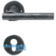 HALC� FH-Dr�ckergarnitur IMST - auf Rosette PZ, TS-50, schwarz passiviert