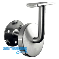 SCH�SSWENDER Handlauftr�ger mit Auflegeplatte,Rosette mit Abdeckplatte,Edelstahl
