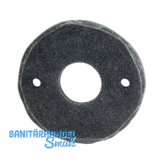 HALCÖ Rosette STUBAI - WC, ø 53 mm, verzinkt schwarz passiviert HALCÖ Rosette STUBAI - WC, ø 53 mm, verzinkt schwarz passiviert