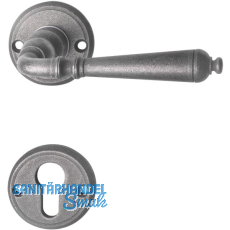 HALCÖ Drückergarnitur GRÖDEN - auf Rosette PZ, 38 - 45, thermopatiniert HALCÖ Drückergarnitur GRÖDEN - auf Rosette PZ, 38 - 45, thermopatiniert