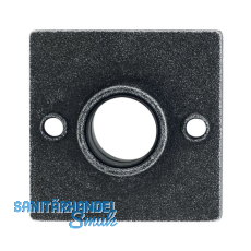 HALCÖ Drückerosette HALL & SÖLL, 52 x 52 mm, verzinkt schwarz passiviert HALCÖ Drückerosette HALL & SÖLL, 52 x 52 mm, verzinkt schwarz passiviert
