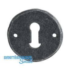 HALC� Schl�sselrosette STUBAI - BB, � 53 mm, verzinkt schwarz passiviert