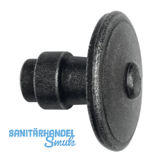 HALC� Knopfdr�ckerlochteil FULP & IMST - rund fix �60, schwarz passiviert