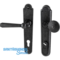 Sicherheits-Wechselgarnitur KALTENBACH PZ88, links, verzinkt schwarz passiviert