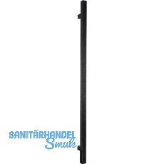 HALCÖ Stoßgriff HT, 30 x 30 x 1400 mm, Stahl verzinkt schwarz passiviert HALCÖ Stoßgriff HT, 30 x 30 x 1400 mm, Stahl verzinkt schwarz passiviert