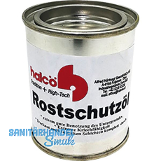 HALCÖ Korrosionsschutzöl für Produkte aus Schwarzstahl HALCÖ Korrosionsschutzöl für Produkte aus Schwarzstahl