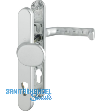 Wechselgarnitur LIVERPOOL - Schmalschild Knopf PZ, silber elox Wechselgarnitur LIVERPOOL - Schmalschild Knopf PZ, silber elox