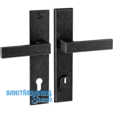 Sicherheits-Dr�ckergarnitur STUMM PZ92, links, verzinkt schwarz passiviert