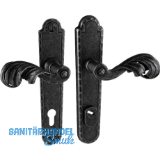 Sicherheits-Dr�ckergarnitur TUX PZ92, verzinkt schwarz passiviert