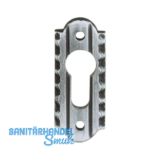 SCH�SSWENDER Zylinderrosette PZ, oval, 28 x 70 mm, schwarz passiviert