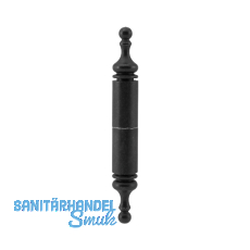 Aufsteck-Zierh�lsen, 13 mm, Schmiedeeisen verzinkt geschw�rzt