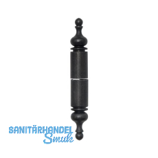 Aufsteck-Zierh�lsen, 16 mm, Schmiedeeisen verzinkt geschw�rzt