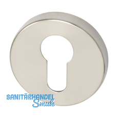 MARCHESI Zylinderrosette PZ, � 52 mm, H�he 10 mm, Edelstahl matt