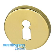 MARCHESI Schl�sselrosette BB, � 50 mm, Messing poliert, verdeckt