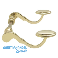 MARCHESI Dr�ckerpaar POSTHORN - Messing poliert