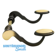 MARCHESI Dr�ckerpaar POSTHORN - Messing patiniert