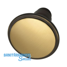 MARCHESI Knopfdr�ckerlochteil, � 55 mm, Messing patiniert