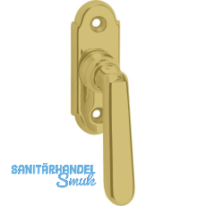 GRUNDMANN Fenstergriff ALT-WIEN 904 - sichtbar geschraubt, 7x35, Messing poliert