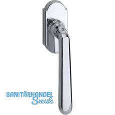 GRUNDMANN Fenstergriff ALT - WIEN 904HA, VK 7x35, m Rast., Messing verchromt GRUNDMANN Fenstergriff ALT - WIEN 904HA, VK 7x35, m Rast., Messing verchromt