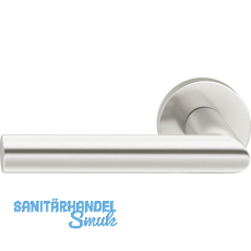 FSB Haustürhalbgarnitur 70 1076 links, runde Rosette, Aluminium silber eloxiert FSB Haustürhalbgarnitur 70 1076 links, runde Rosette, Aluminium silber eloxiert